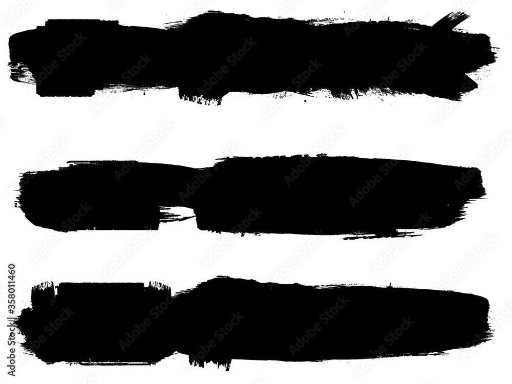 Grunge Paint Roller . Vector brush Stroke . Distressed banner . Black stripes isolated. paintbrush collection . Modern Textured shape . Dry border in Black . Bulge lines Grunge Paint Roller . Vector brush Stroke . Distressed banner . Black stripes isolated. paintbrush collection . Modern Textured shape . Dry border in Black . Bulge lines