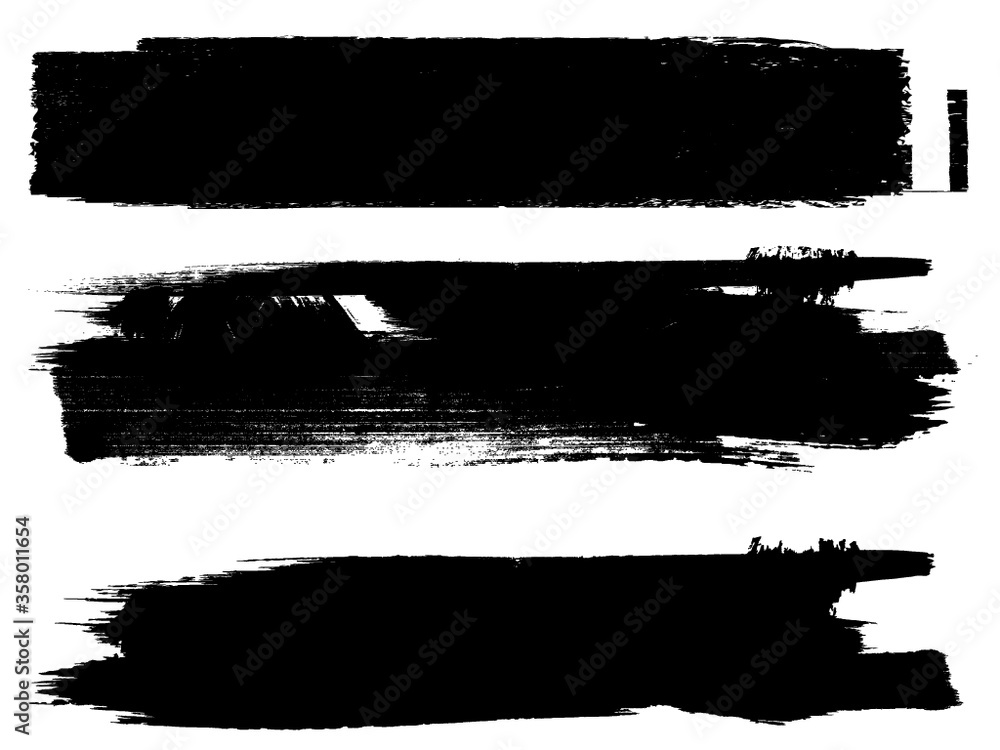 Grunge Paint Roller . Vector brush Stroke . Distressed banner . Black stripes isolated. paintbrush collection . Modern Textured shape . Dry border in Black . Bulge lines Grunge Paint Roller . Vector brush Stroke . Distressed banner . Black stripes isolated. paintbrush collection . Modern Textured shape . Dry border in Black . Bulge lines