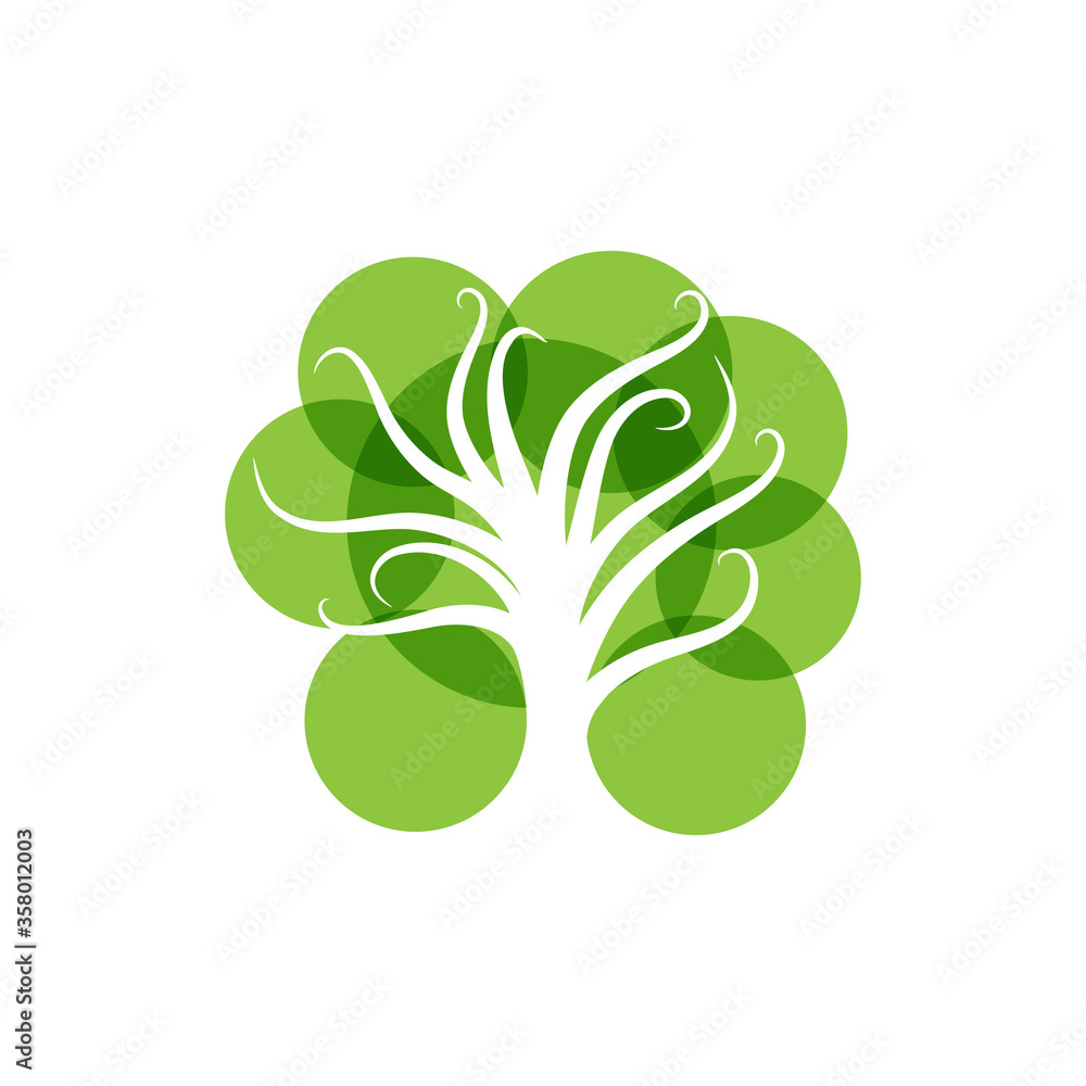 Tree Logo template vector icon Tree Logo template vector icon