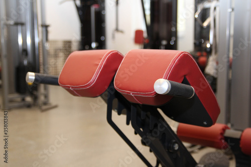 Fotografi The background of the gym