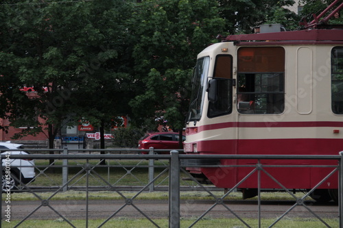 Streetcar in Sankt-Petersburg