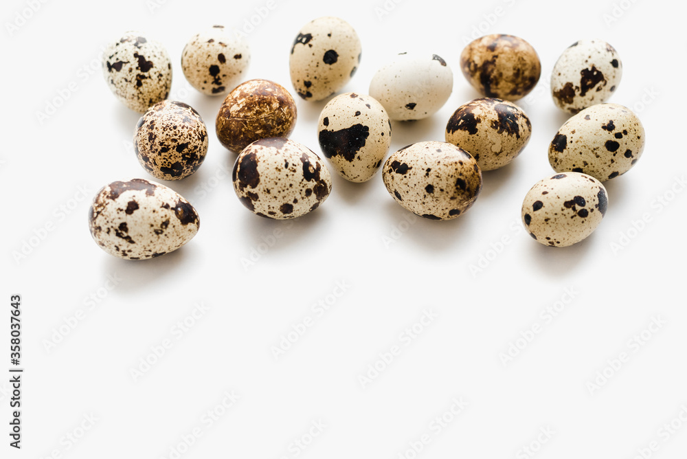 quail eggs on a white background, quail eggs quail eggs on a white background, quail eggs
