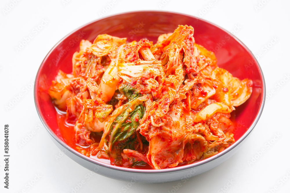 Kimchi, salted pickled korean style Kimchi, salted pickled korean style