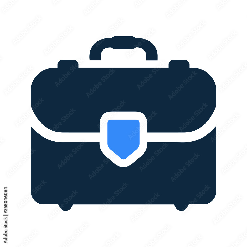 Briefcase icon, suitcase, bag vector Briefcase icon, suitcase, bag vector