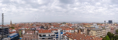 Panorama von Grado Stadt an der Adria in Italien