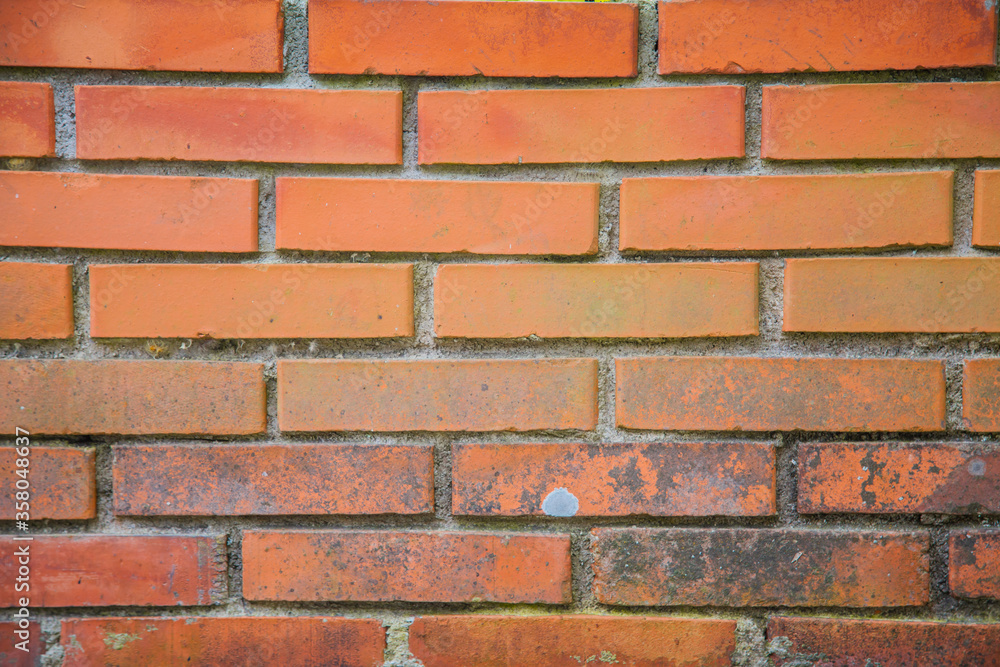 Background of an old brick wall. Background of an old brick wall.