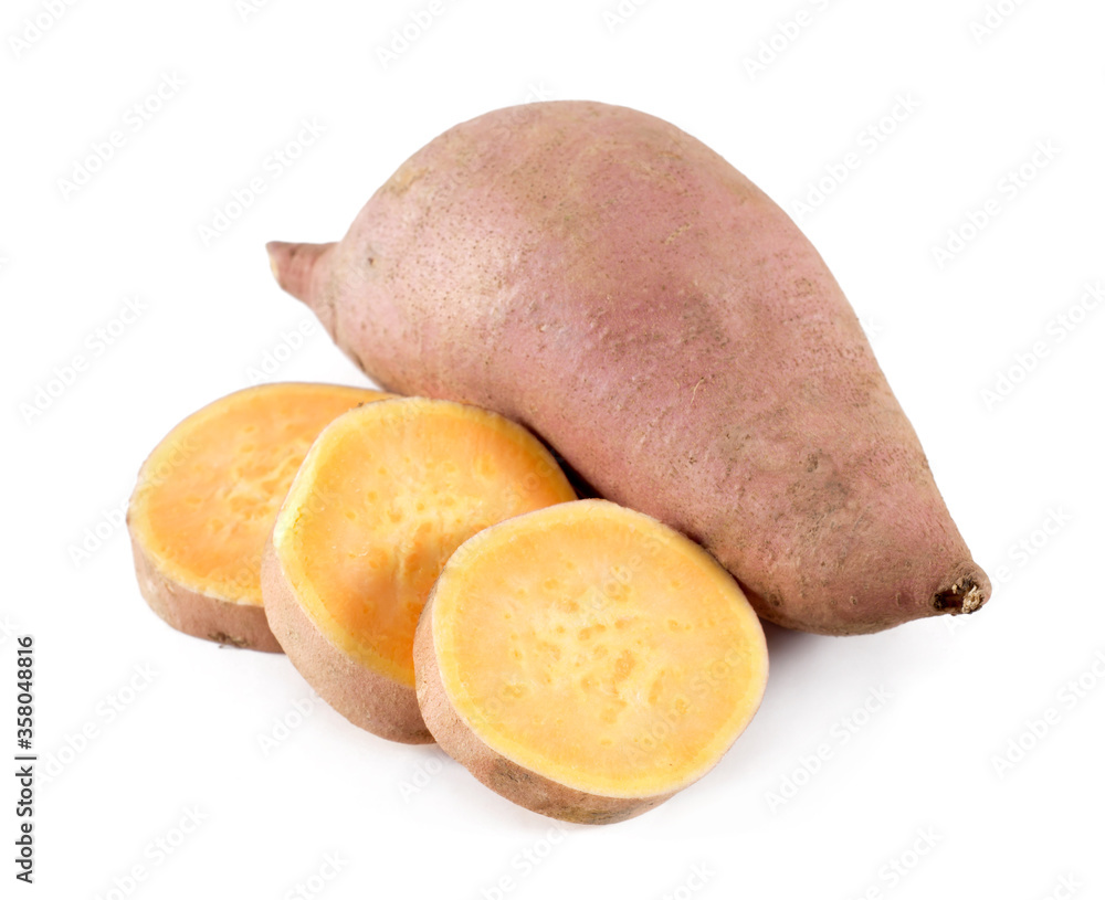 potatoes isolated on white background potatoes isolated on white background