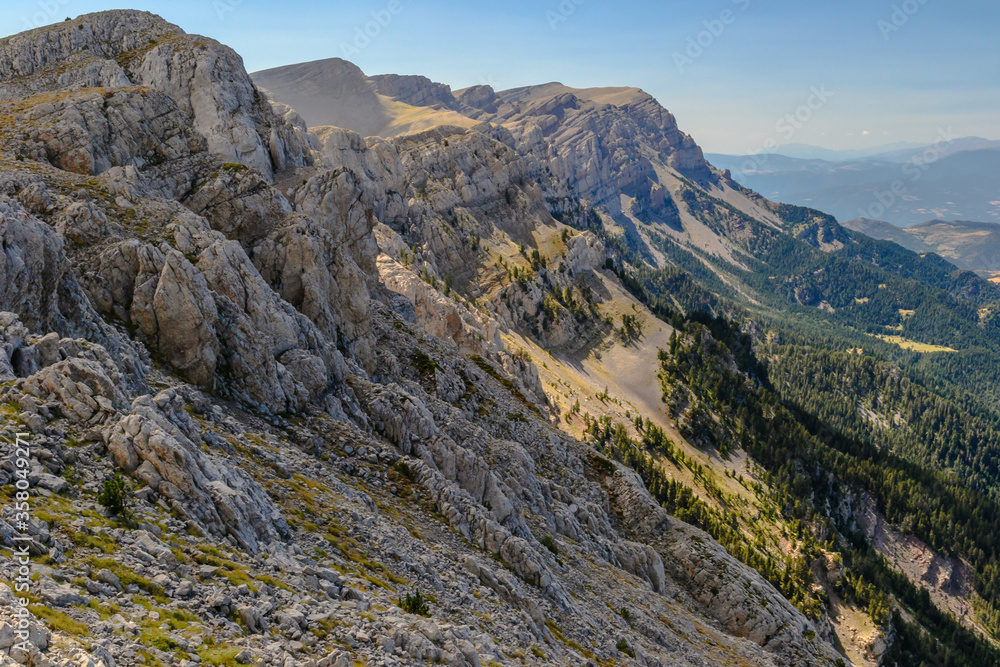 Mountain ridge (Cadi-Moixero Natural Park, Catalonia, Spain)