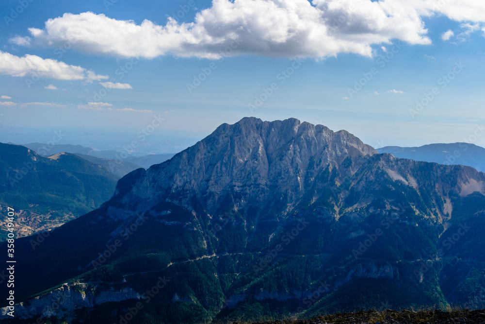 Obraz premium The Mountain of Pedraforca, in the Catalan Pyrenees (Spain).