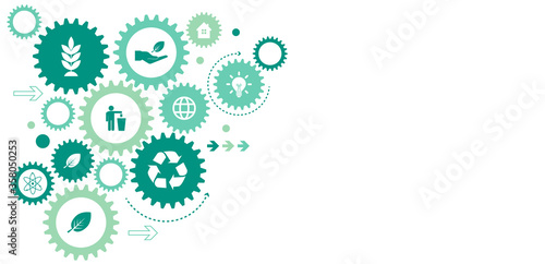 sfondo, icone, geometria, ecologia, natura