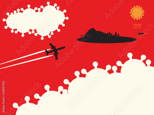 Coronavirus Cloud Travel