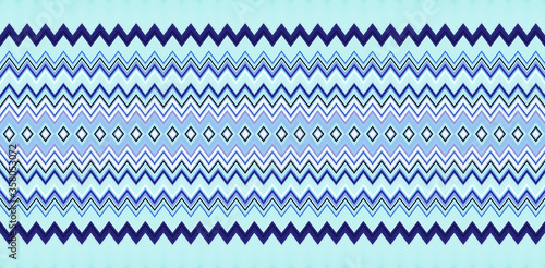 chevron zigzag pattern back...