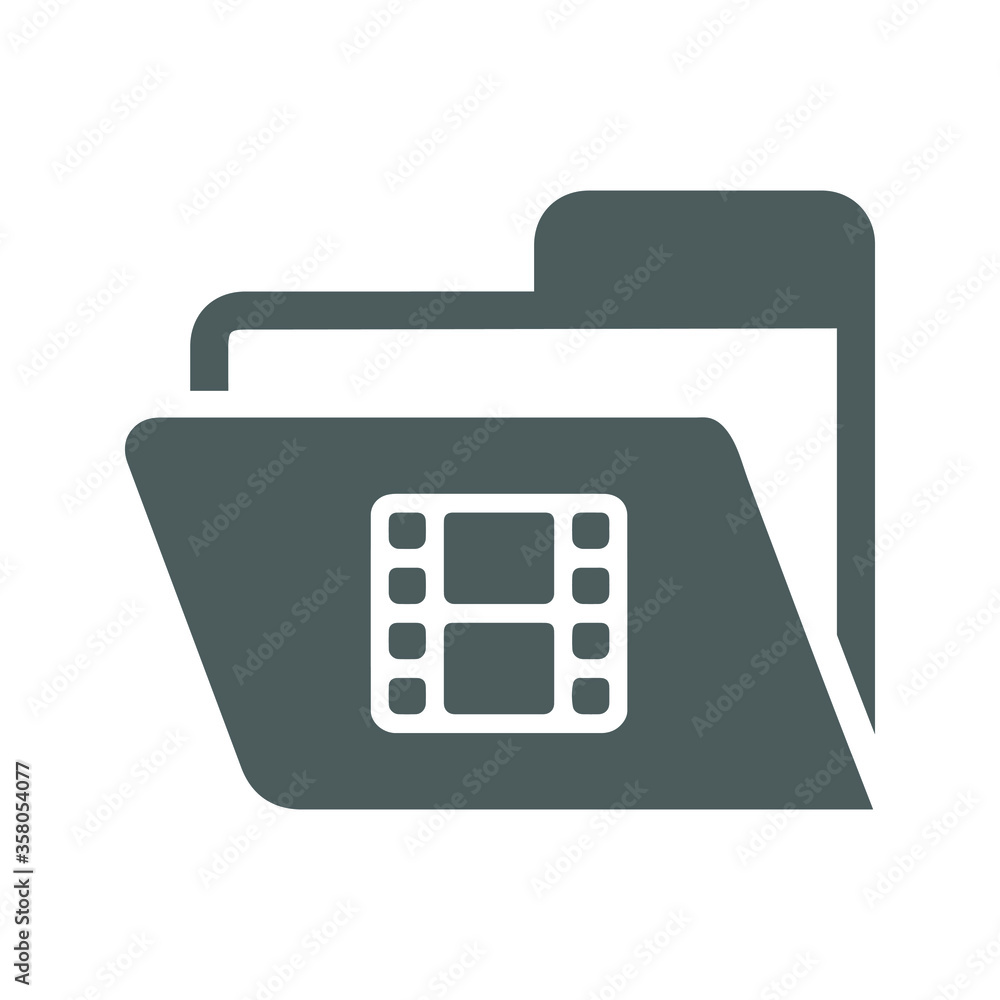 File, folder, office supplies icon gray color File, folder, office supplies icon gray color