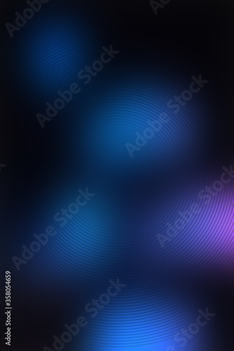 Gradient radial background, blue sky, blur smooth soft texture wallpaper abstract. Darkness Backdrop