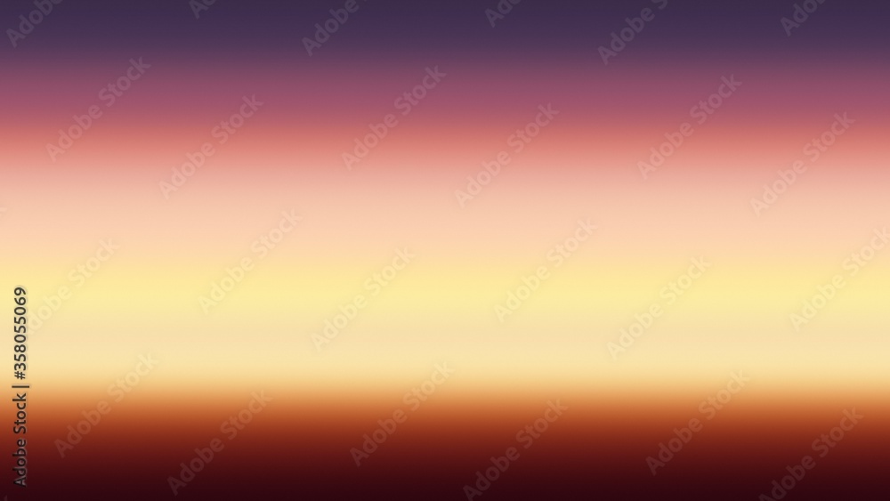 Background gradient sunset sky sunrise,  blur landscape.