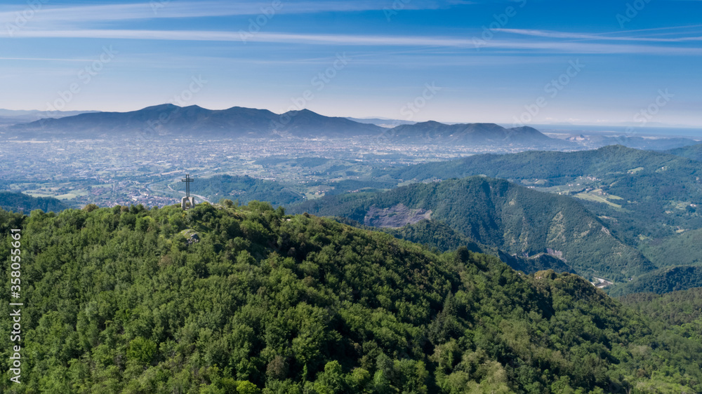 vista dall'alto Lucca
