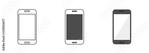 Smartphone vector icons