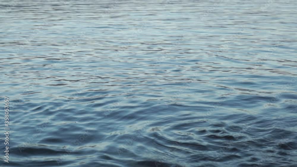 Blue ocean water rippling in the light close up Blue ocean water rippling in the light close up