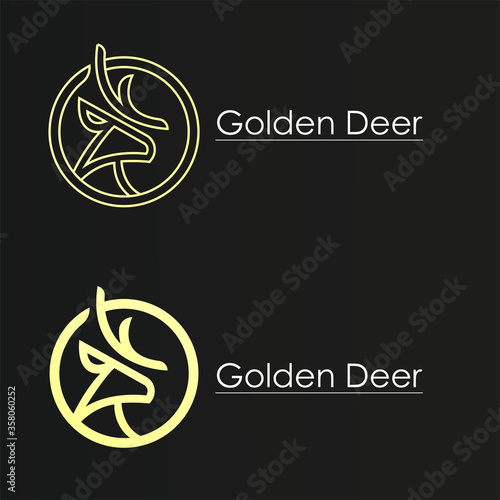 golden deer  logo 