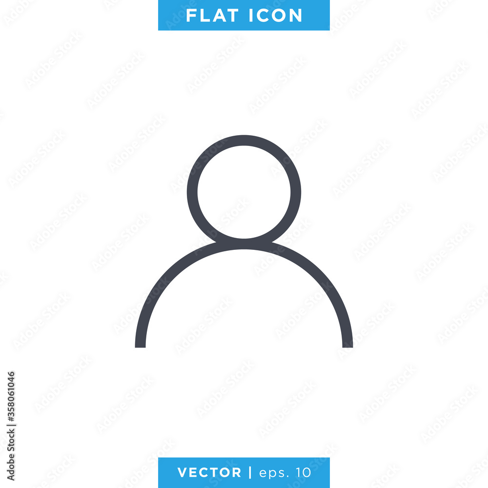 Profile Icon Design Template. Profile Icon Design Template.