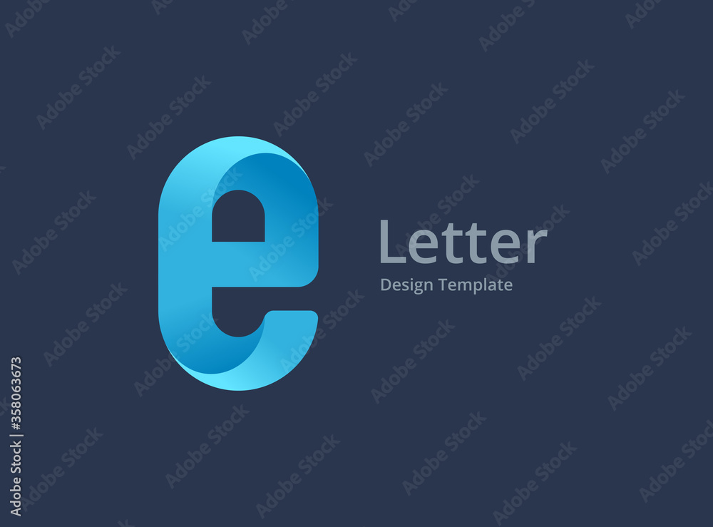 Letter E logo icon design template elements Letter E logo icon design template elements