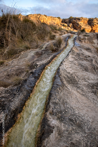 natural irrigation ditch photo