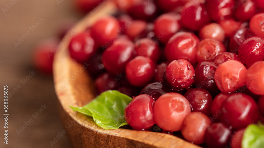 Cranberry, Red sour fruit There are many health benefits. Cranberry, Red sour fruit There are many health benefits.