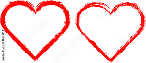 Herz vektor grunge