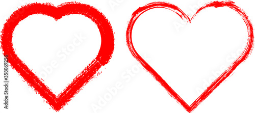 Herz vektor grunge