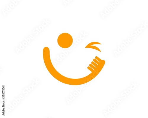 happy brush logo