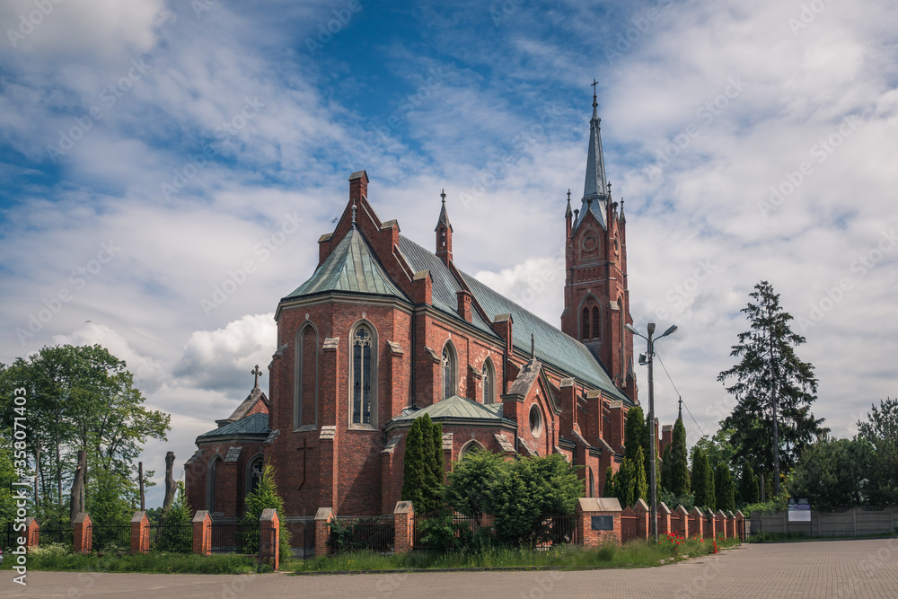 Church of Saint Florian in Sulejow, Lodzkie, Poland