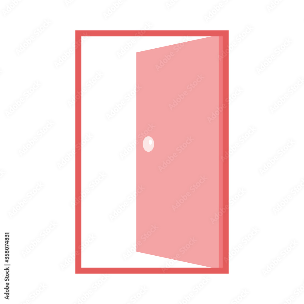 Isolated house door vector design Isolated house door vector design