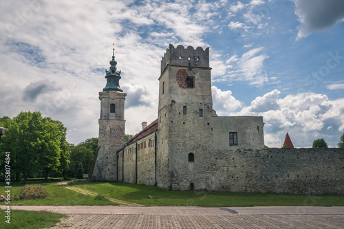 Obraz na płótnie Cistercian Abbey in Sulejow, Lodzkie, Poland w salonie