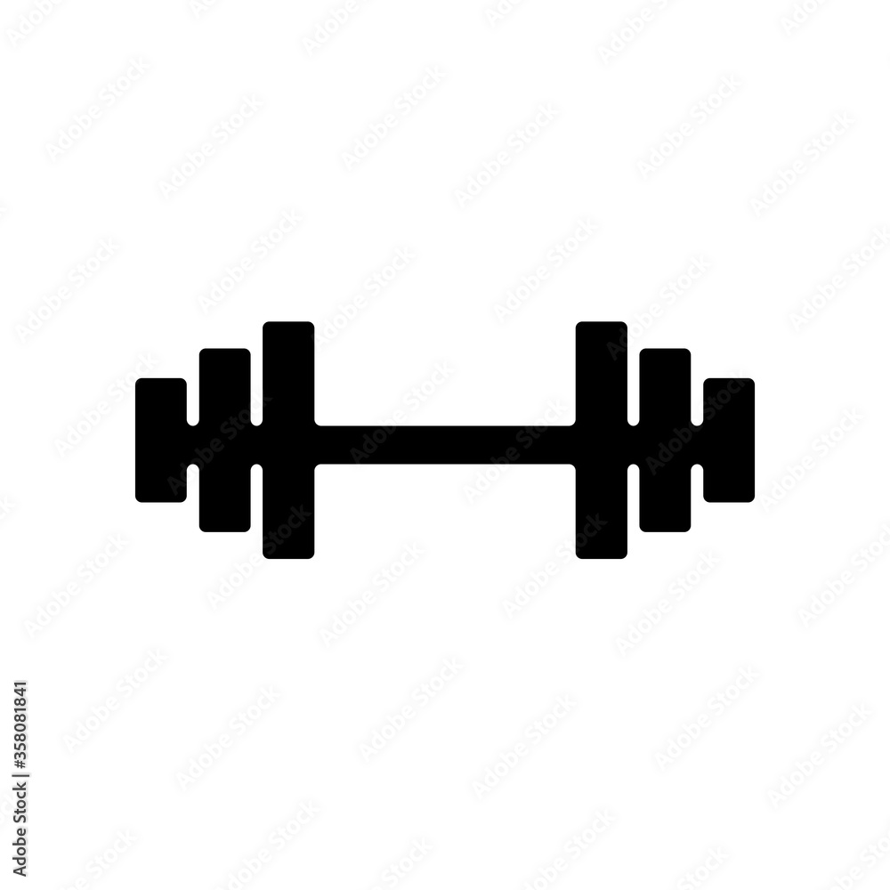 Barbell Icon Vector Illustration Design Barbell Icon Vector Illustration Design