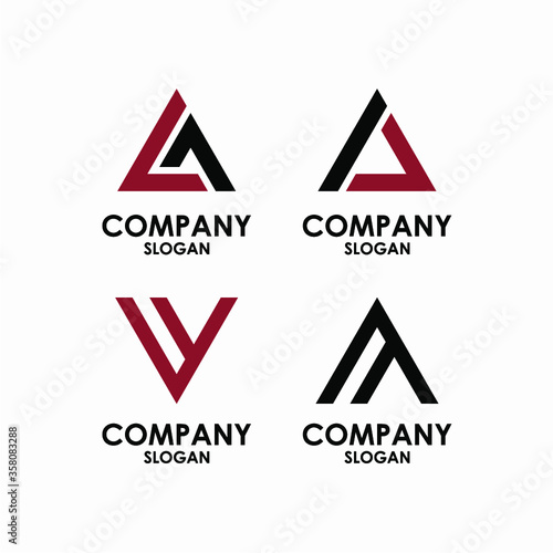 warning triangle sign, logo technology