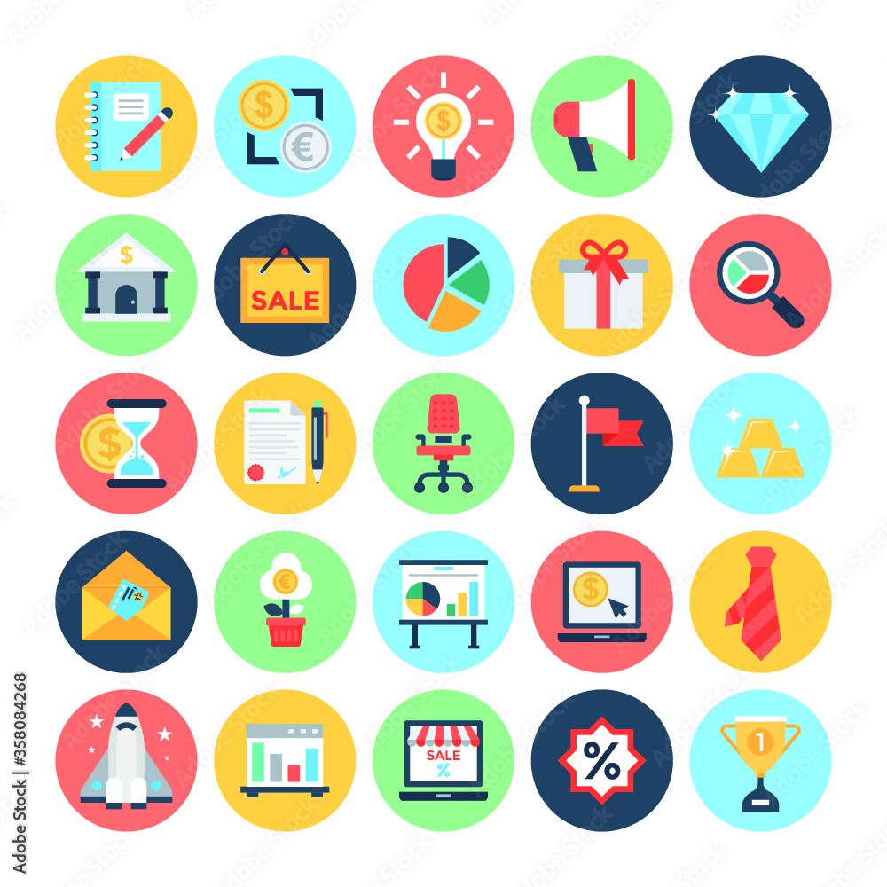 Business & Finance Vector Icons 2 Business & Finance Vector Icons 2
