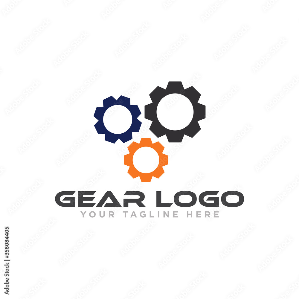 Gear Logo Icon Design Vector Gear Logo Icon Design Vector