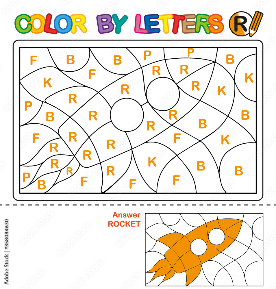Alphabet Color By Letter