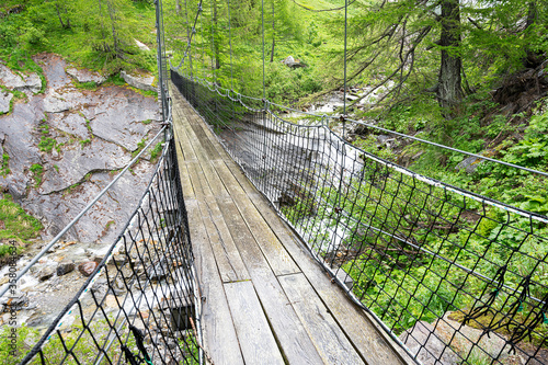 Kittbrücke ob St. Ulrichen, Goms, Kt. Wallis, Schweiz