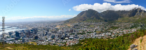 Panarama von Kapstadt, Südafrika