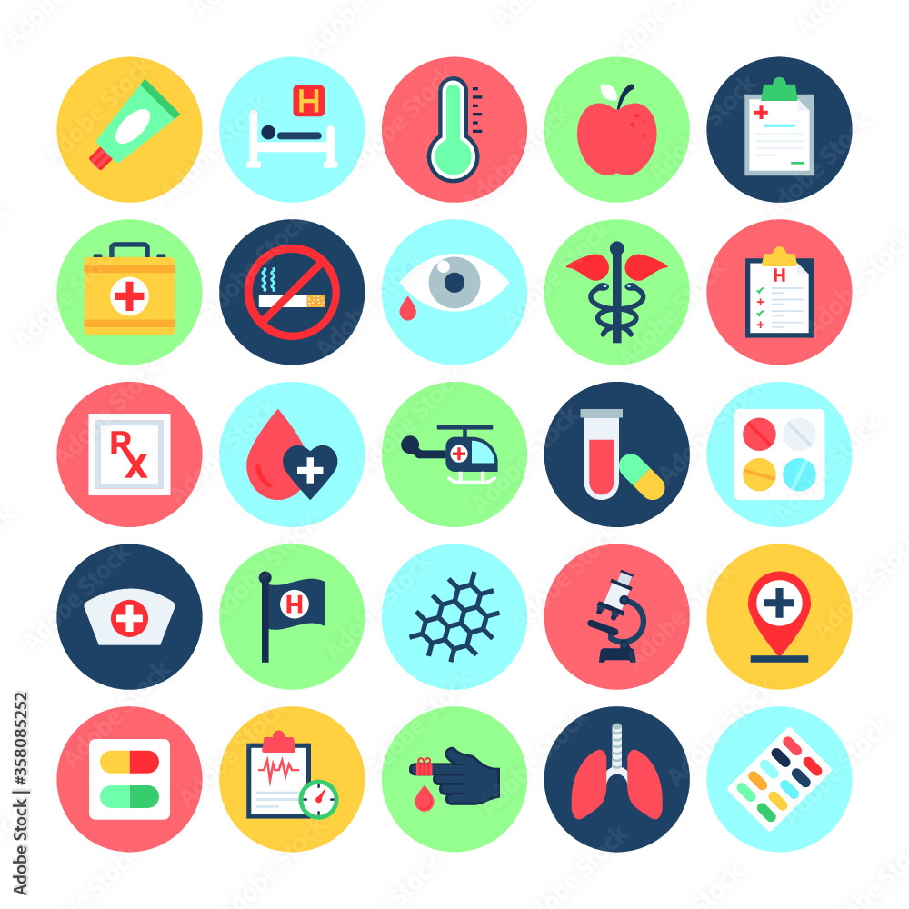 Medical & Health Vector Illustrations 2
Medical & Health Vector Illustrations 2