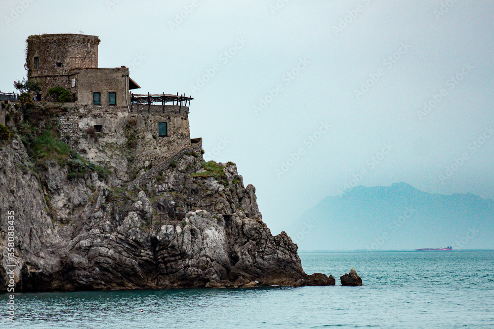 castle on the coast of the sea castle on the coast of the sea