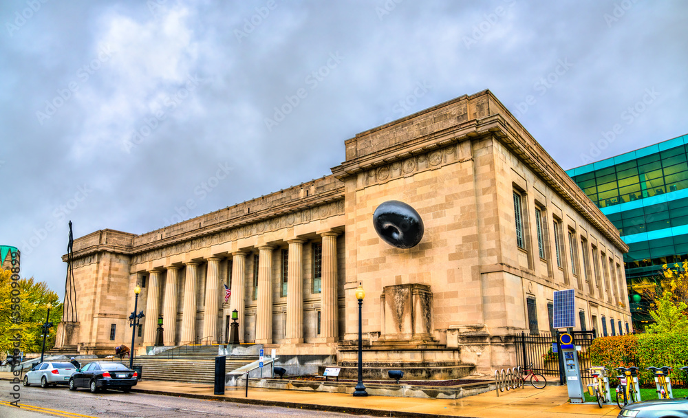 The Public Library in Indianapolis, Indiana