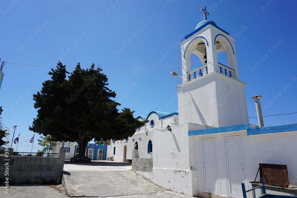 a chapel in Antimachia on Kos Island, Greece, May
