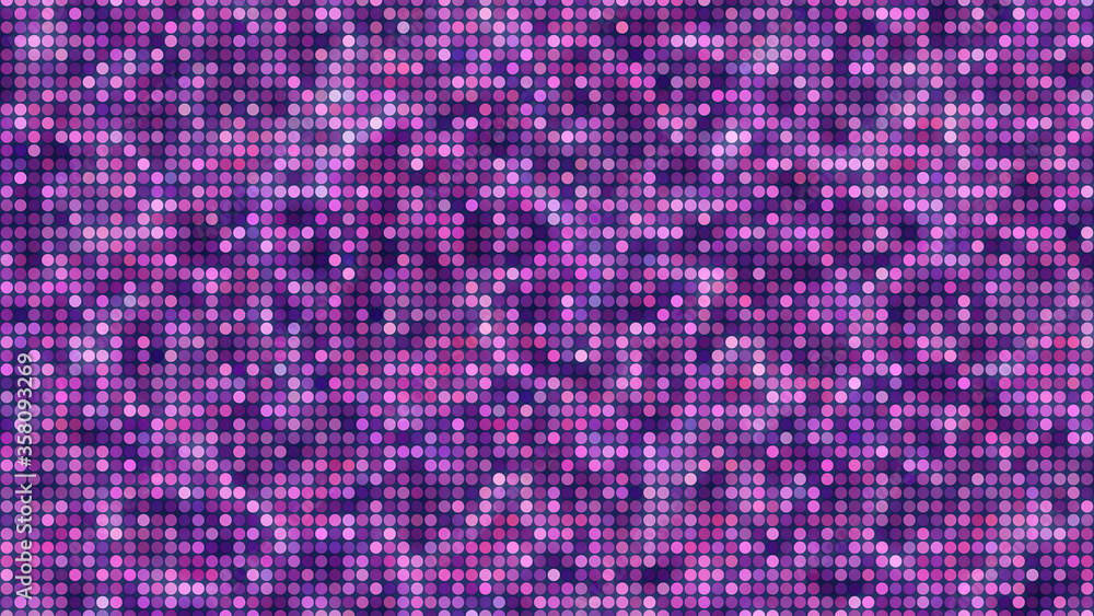 abstract pink background with multicolored circles