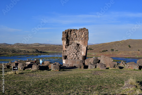 Lagarto chullpa, the most famous Sillustani tomb 30 photo