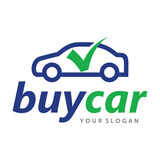 Car dealer logo vector