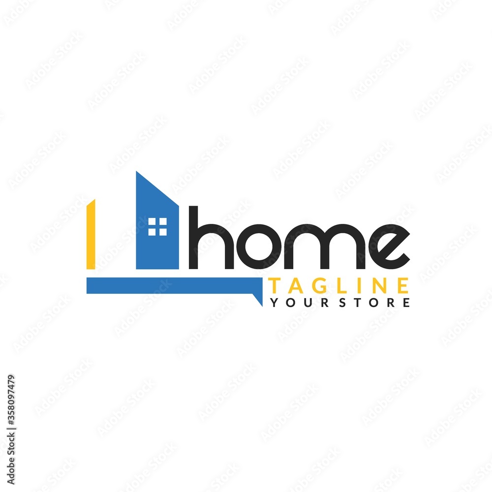 Simple logo for real estate companies Simple logo for real estate companies