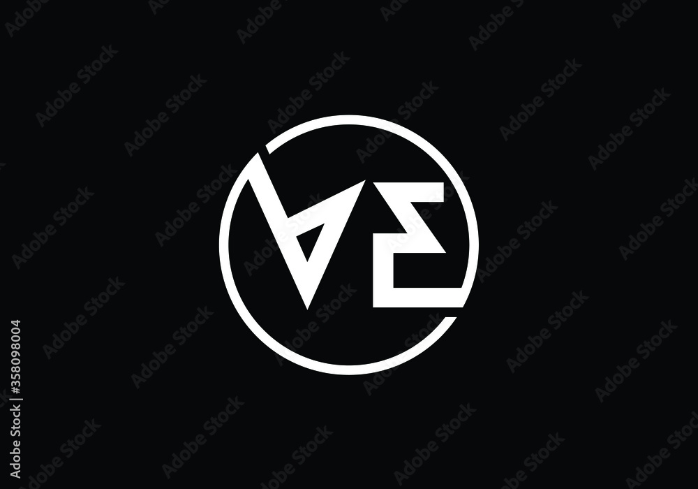 Initial Monogram Letter V E Logo Design Vector Template. V E Letter Logo Design Initial Monogram Letter V E Logo Design Vector Template. V E Letter Logo Design