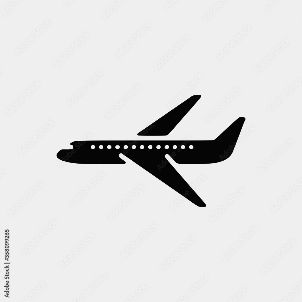 air travel Vector icon Set